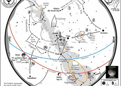 Star Map for September 2024