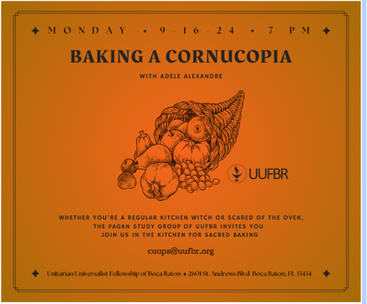 Baking a Cornucopia class